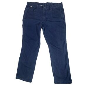 Carhartt FR Pants Mens 42x30 Navy Flame Resistant Work Cargo CAT 2 NFPA